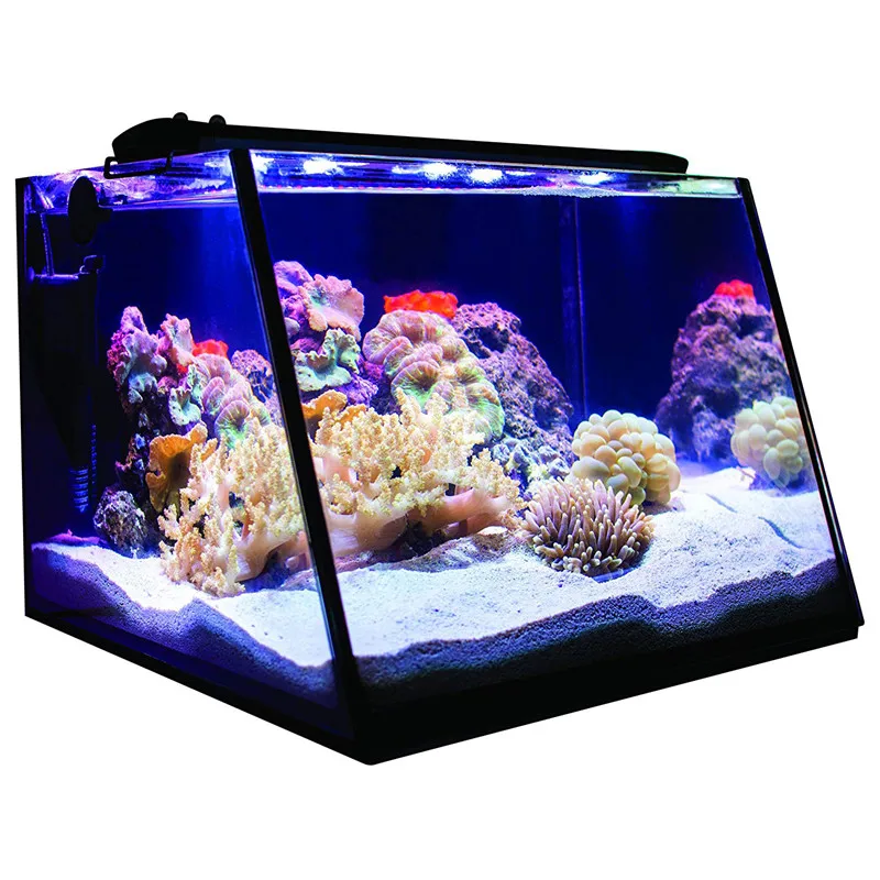 Аквариумный светильник ing Fish Tank светильник с выдвижными кронштейнами, белый и синий, зеленый, розовый, красный 78 светодиодов для аквариума 65-70 см