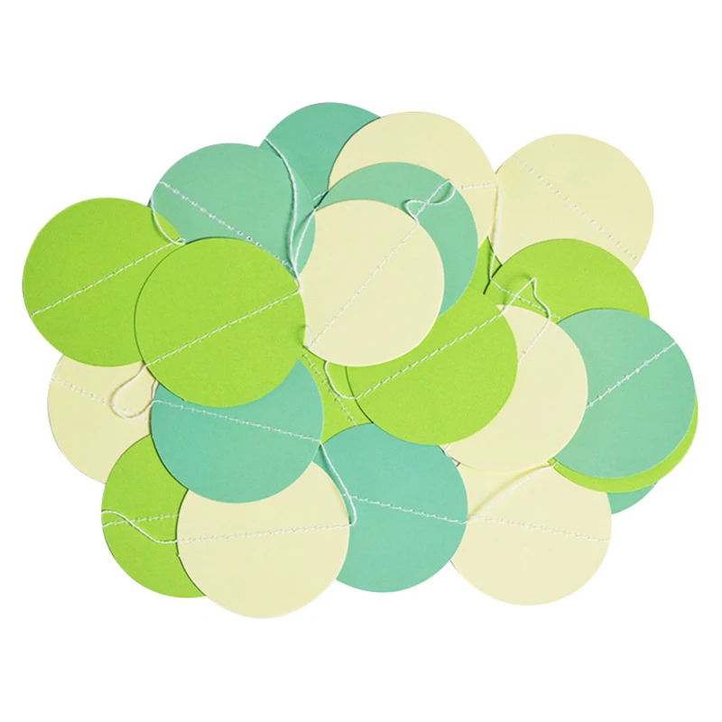 HAOCHU 20 шт./компл. Свадебная искусственная Бумажная гирлянда с кисточками для