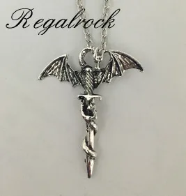 Ожерелье с крылом меча дракона динозавра подвеска Птерозавр | Украшения и