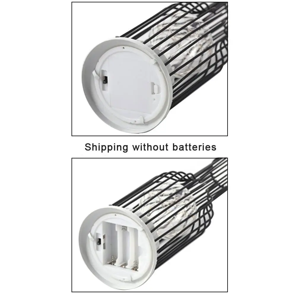 Светодиодная настольная лампа в стиле ретро железный светильник с винной