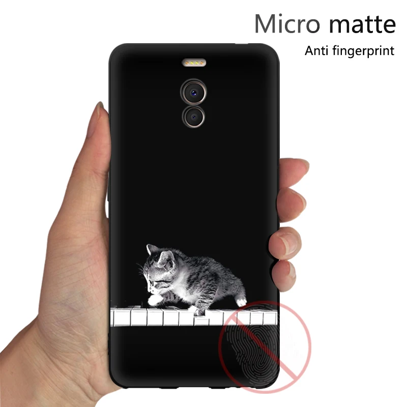 Мягкая задняя крышка JURCHEN из ТПУ для Meizu M6 Note силиконовый матовый изысканный чехол