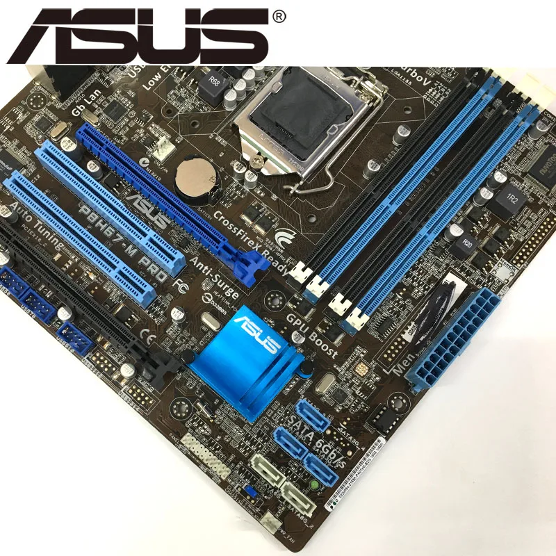 Материнская плата Asus P8H67 M PRO для настольного компьютера H67 Socket LGA 1155 i3 i5 i7 DDR3 32 Гб u ATX