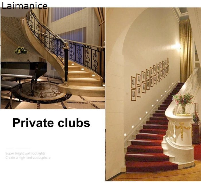 Радиолокационный датчик светодиодный светильник для лестниц 100 в 240 1 5 Вт