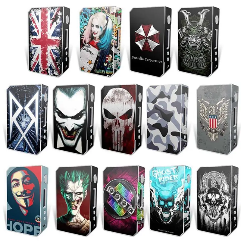 Наклейки на электронные сигареты для VOOPOO DRAG TC 157W коробка мод наклейка на обложку