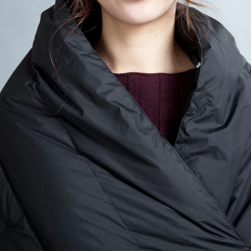 2017 модно различные стили для девушек жилет одноцветный черный белый утиный пух