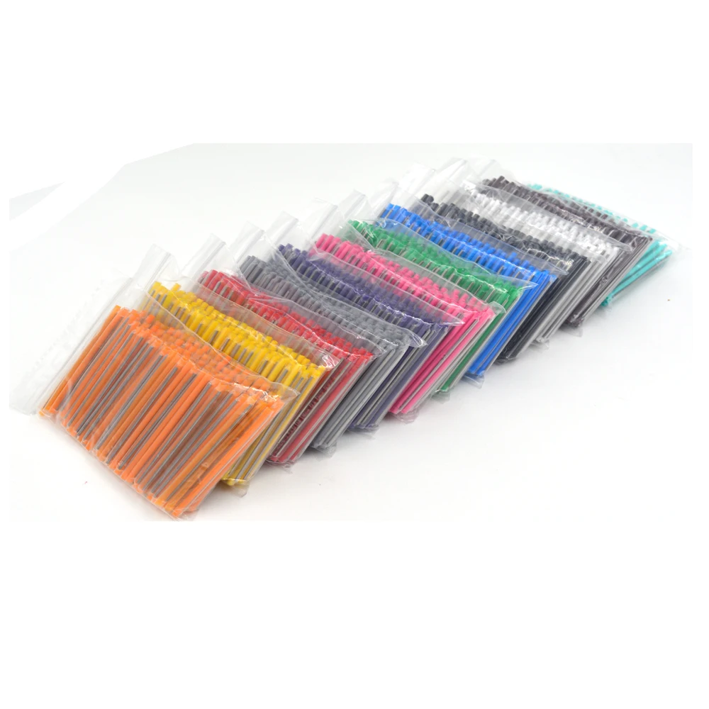 12 Opaque Colors Fiber Optic Fusion Splice Protection Sleeves Colorful Heat Shrinkable tube OD2.7 60mm -1200pcs