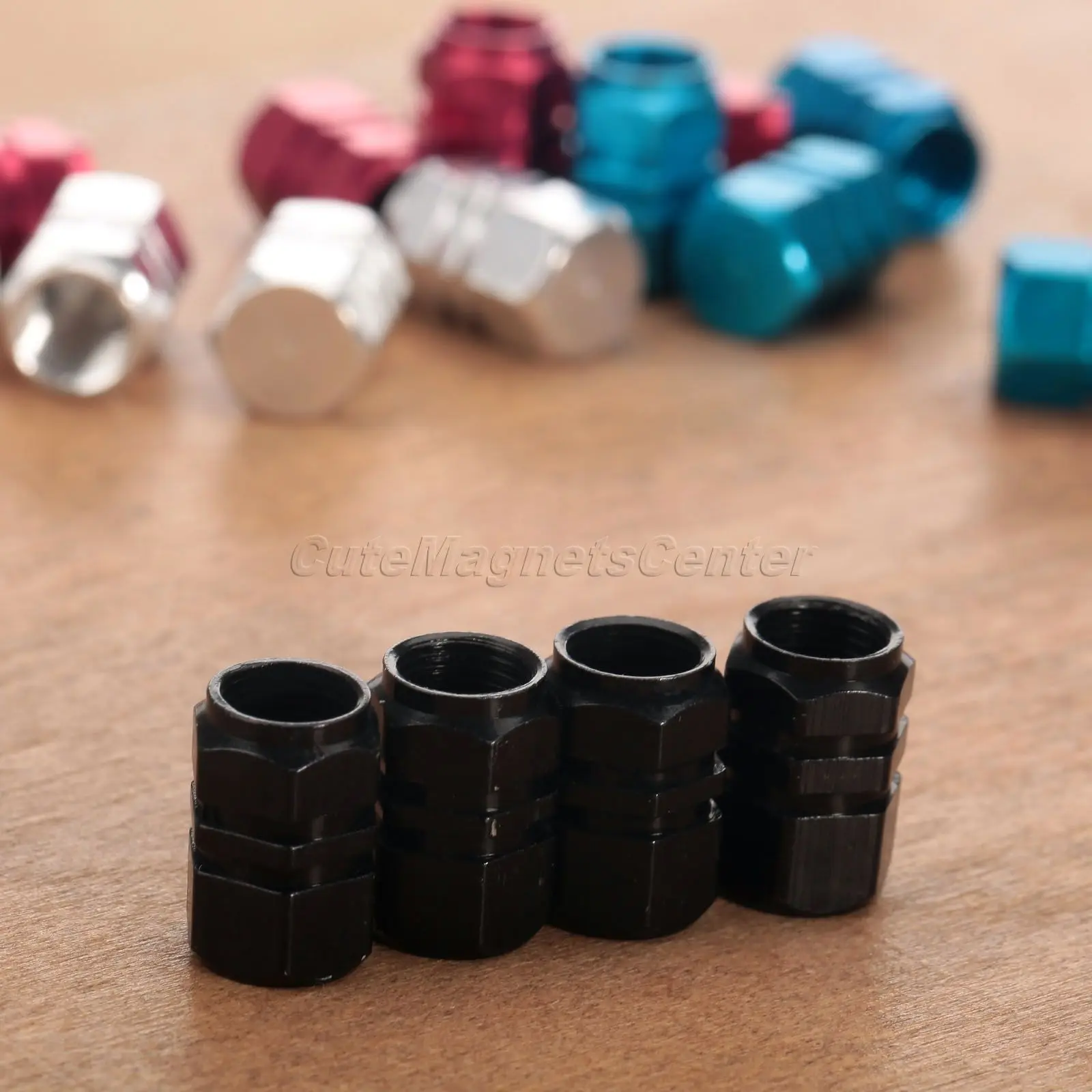 4 шт. алюминиевые колпачки для клапанов автомобильных колес|tire pressure monitor caps|tire