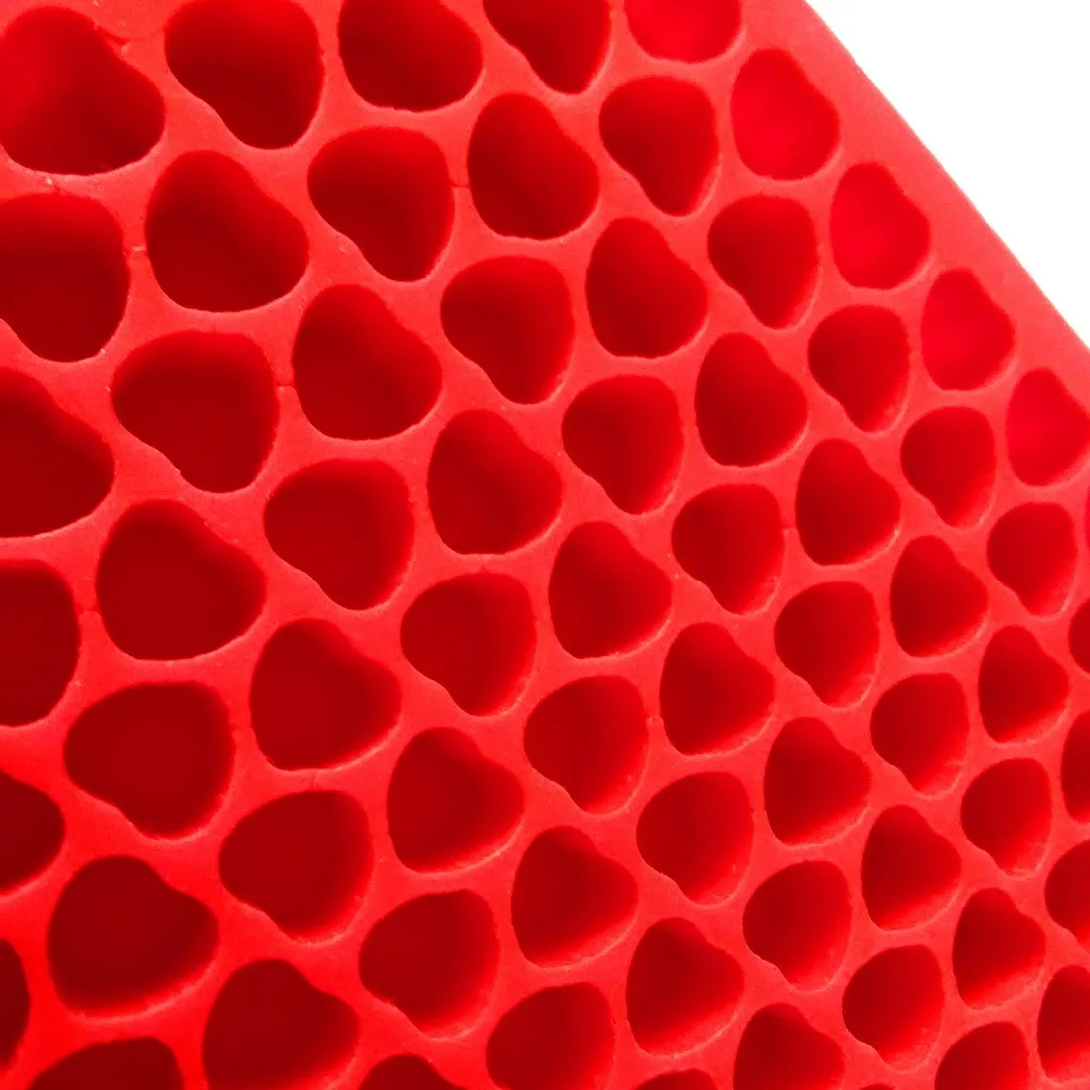150 отверстия Сердце Силиконовая форма для изготовления мороженого мини льда Куб