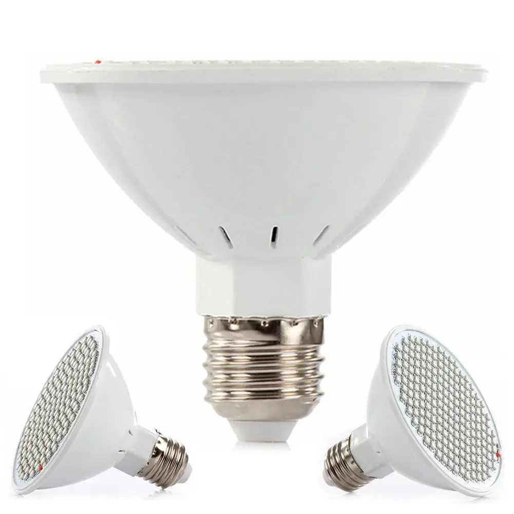 

12W LED Grow Light E27 Red+Blue 85-265V LED Hydroponic Growing Light Lamp Bul For Indoor Plants With Clip