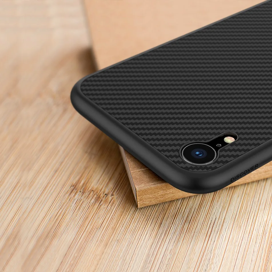 Nillkin синтетическая углеродная ПП Пластиковая Задняя крышка для iPhone X/Xs Max/Xr чехол ультра тонкий для iPhone 5,8 ''/6,5/6,1