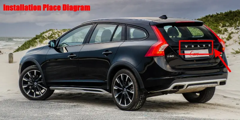 Liislee заднего вида Камера/для парковки задом Камера для Volvo V60 2010~ /фонарь освещения номерного знака/HD CCD Ночное видение
