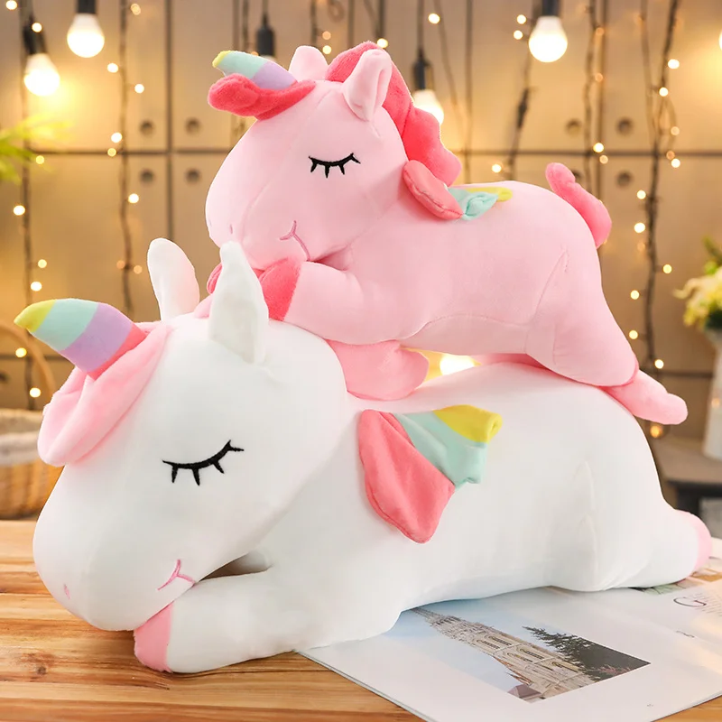 25cm Cute Unicorn Toys Soft Stuffed Animal & Plush Horse Doll for Kid Baby Playmates Comfort Toy Cheap | Игрушки и хобби