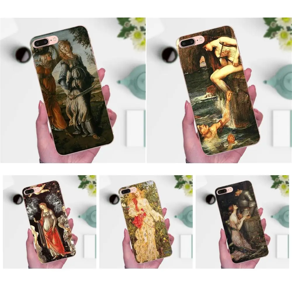 Мягкие чехлы для картин с изображением рождения Венеры Diy Galaxy J1 J2 J3 J330 J4 J5 J6 J7 J730 J8