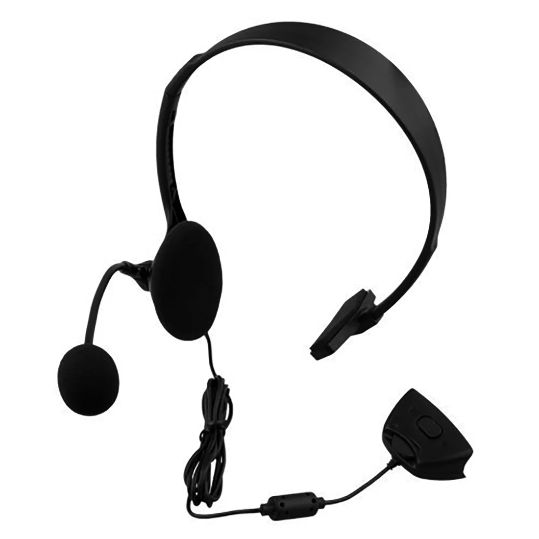 Проводной портативный xbox360 проводной игровой чат черный|headphones microphone|headset