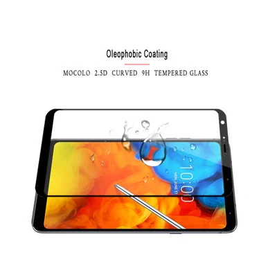 3D закаленное стекло для LG Q Stylus полное покрытие 9H защитная пленка