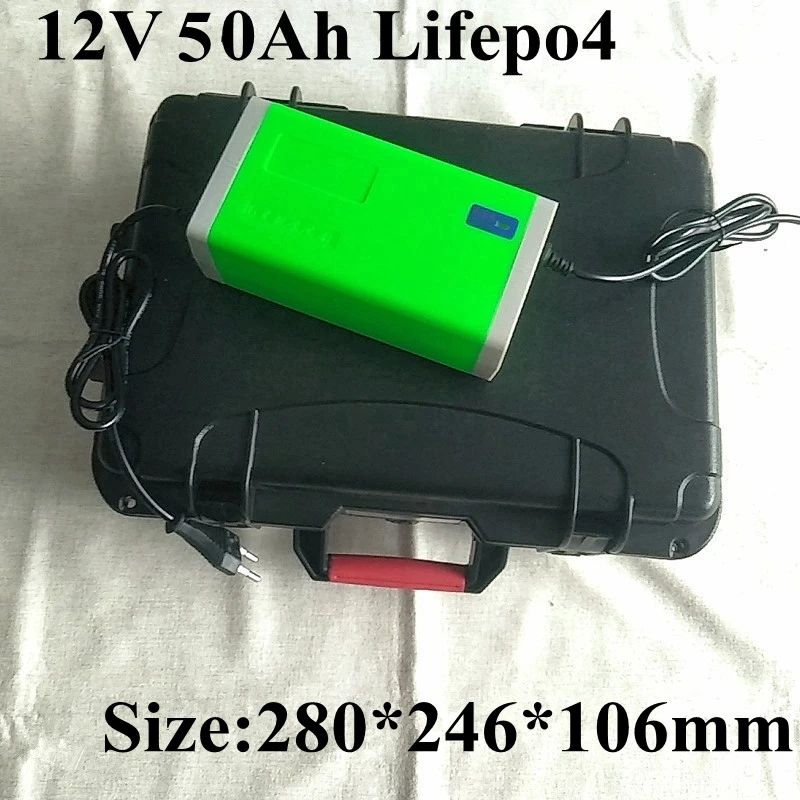 

Ultra large capacity 12.8v 12V 50Ah 60Ah 70Ah 100AH 120ah Lifepo4 cells Battery for 250w 500w solar power ups + 14.6v charger