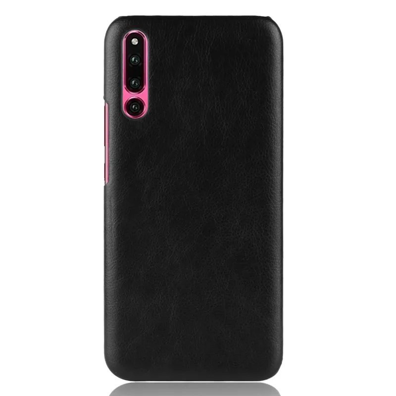 For Huawei P30 phone Case Luxury Litchi Striae Hard PU Leather Shockproof Back Cover P 30 protective case bag |