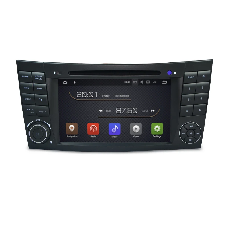 2 г ram Android 8 1 автомобильный dvd плеер для E Class W211/Mercedes/Benz/CL Радио gps магнитофон стерео
