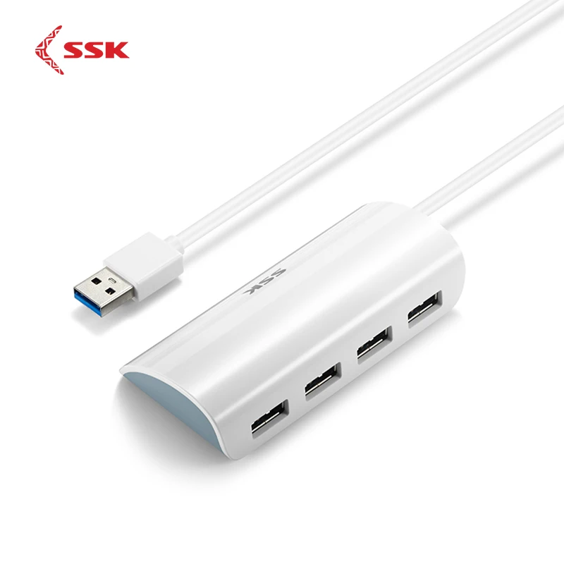 SSK SHU808 портативный USB3.0 концентратор Высокоскоростной 4 порта usb хаб USB