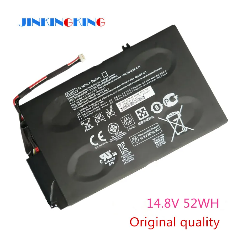 Корейский Аккумулятор для ноутбука EL04XL HP TPN-C102 ENVY 4-1000 4-115рия 4-1007tx 4-1008tx 4-1218TU HSTNN-UB3R