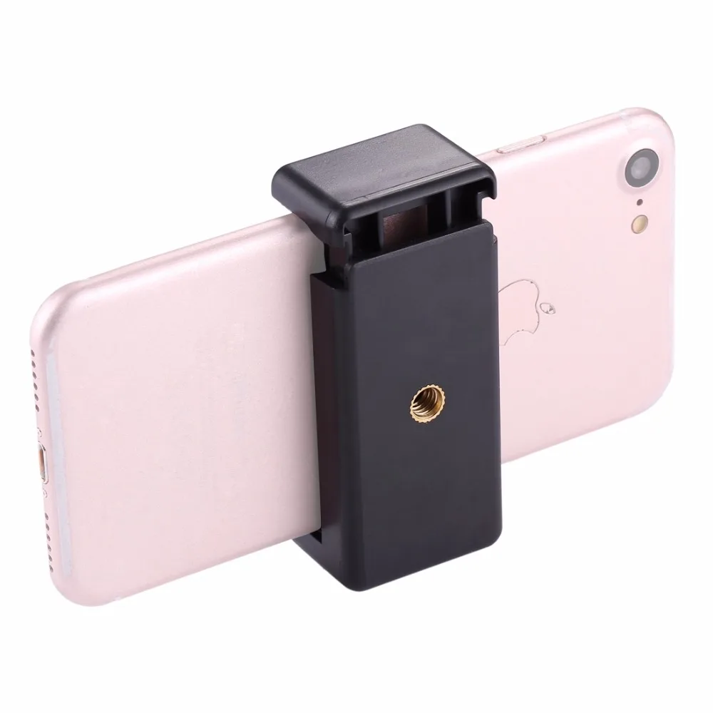Селфи палки PULUZ штатив зажим для телефона с отверстием винта 1/4 дюйма iPhone Samsung HTC Sony