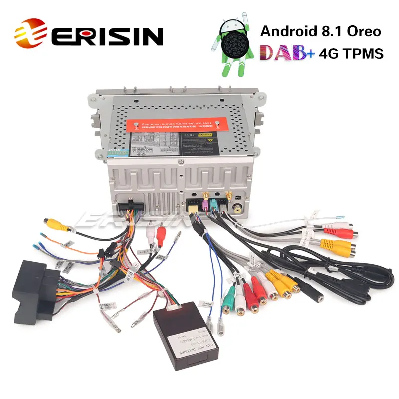Erisin ES2809FS 7 &quotавтомобильный dvd-плеер Android 8 1 автомобильный стерео gps Satnav DAB + 4G для Ford