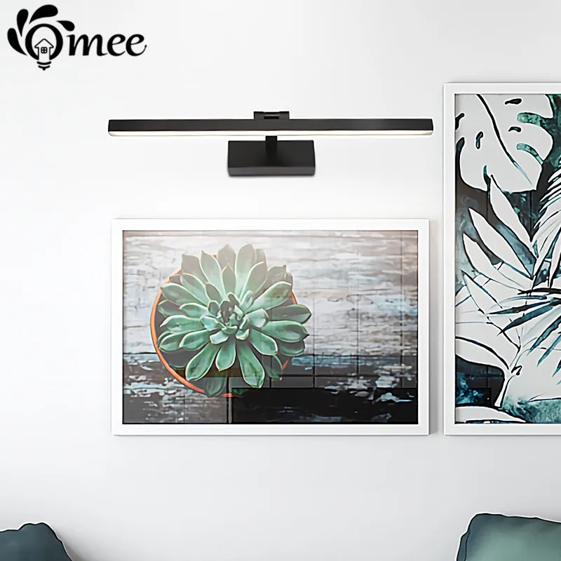 Современный светодиодный настенный светильник для ванной комнаты зеркала под