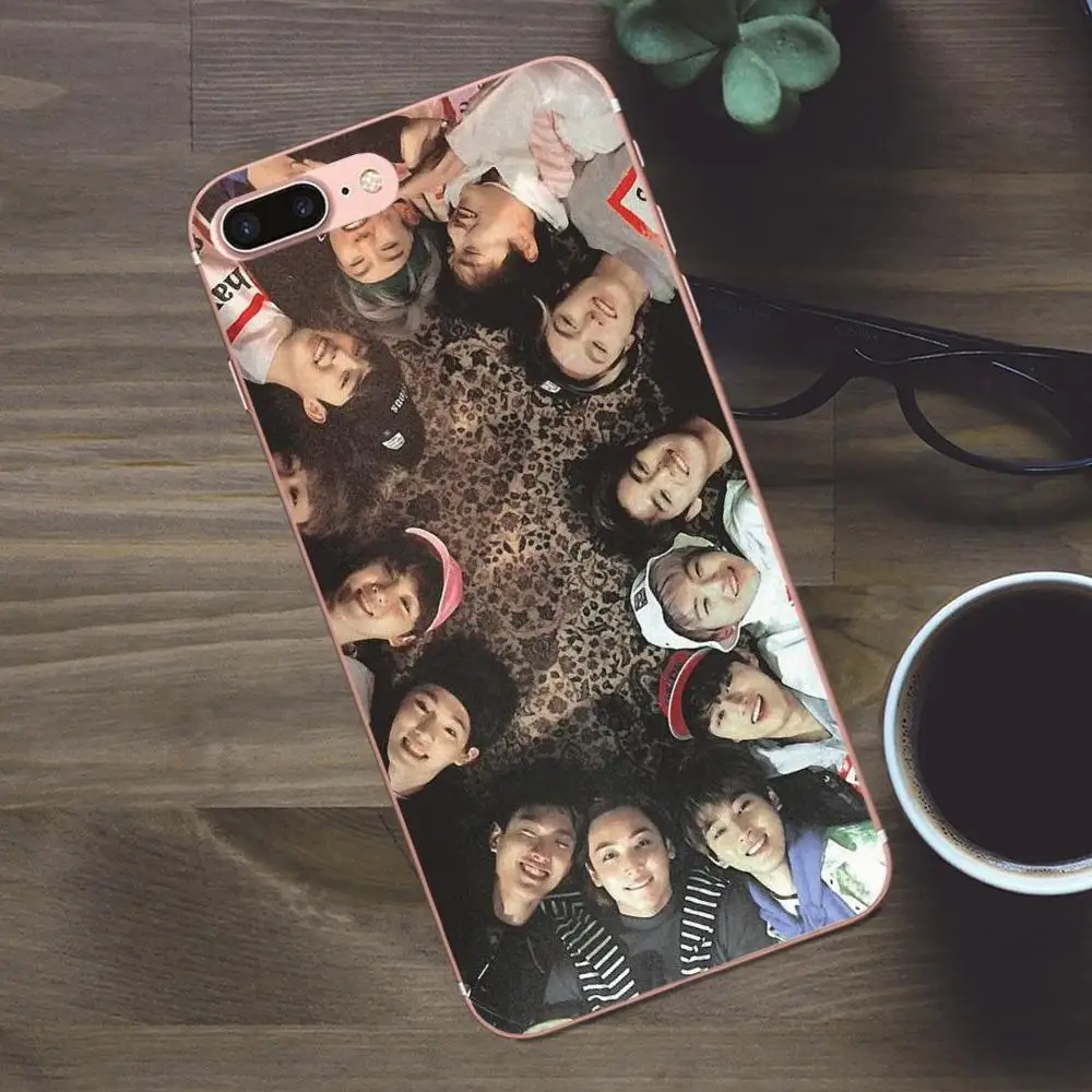 Bixedx для Huawei G8 Honor 5C 5X6 6X7 8 9 Y5II Mate P7 P8 P9 P10 P20 Lite Plus 2017 TPU оболочка Kpop Seventeen Логотип