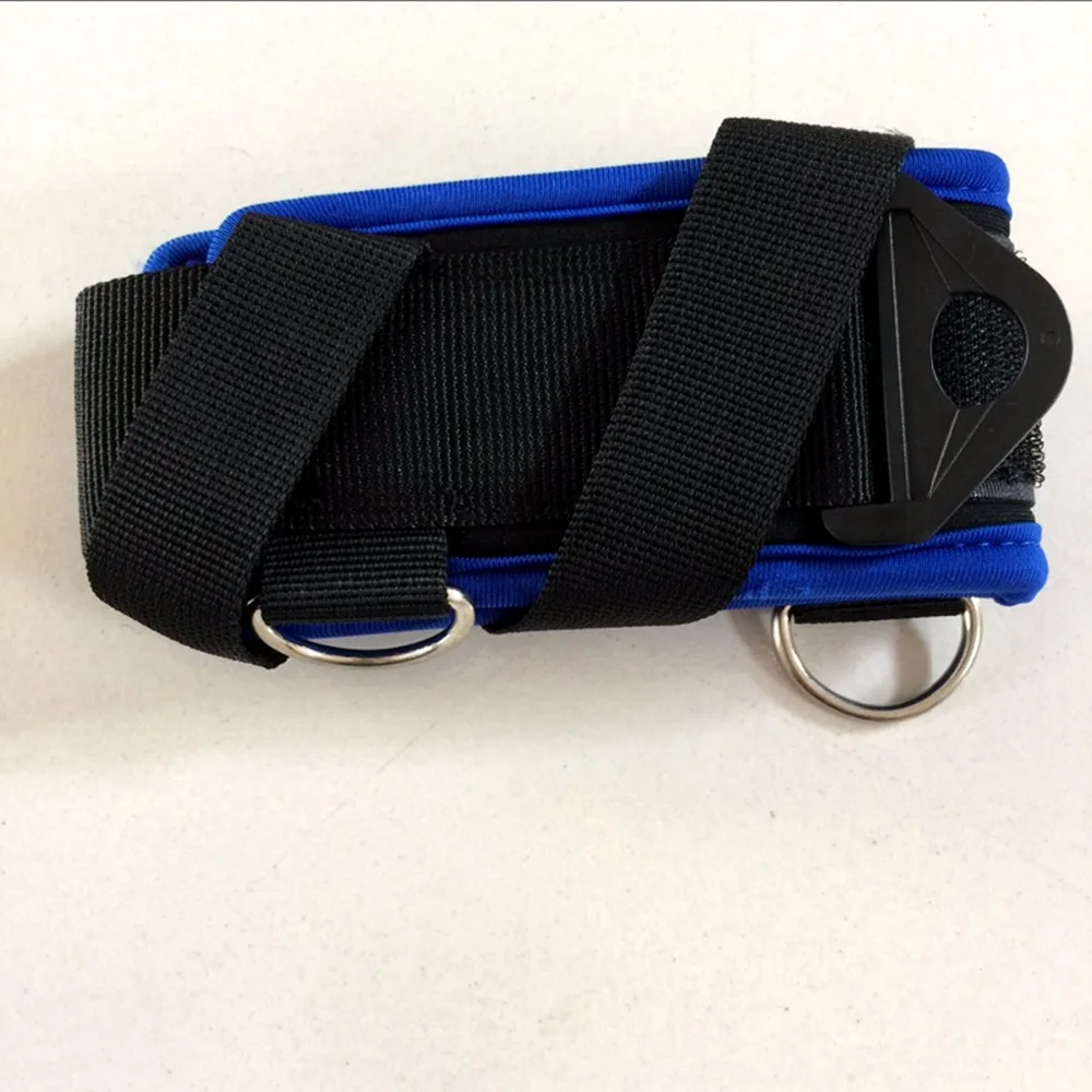 2pcs D-ring Ankle Anchor Strap Belt Multi Gym Cable Attachment Thigh Leg Pulley Strap Lifting Fitness Exercise Training parts