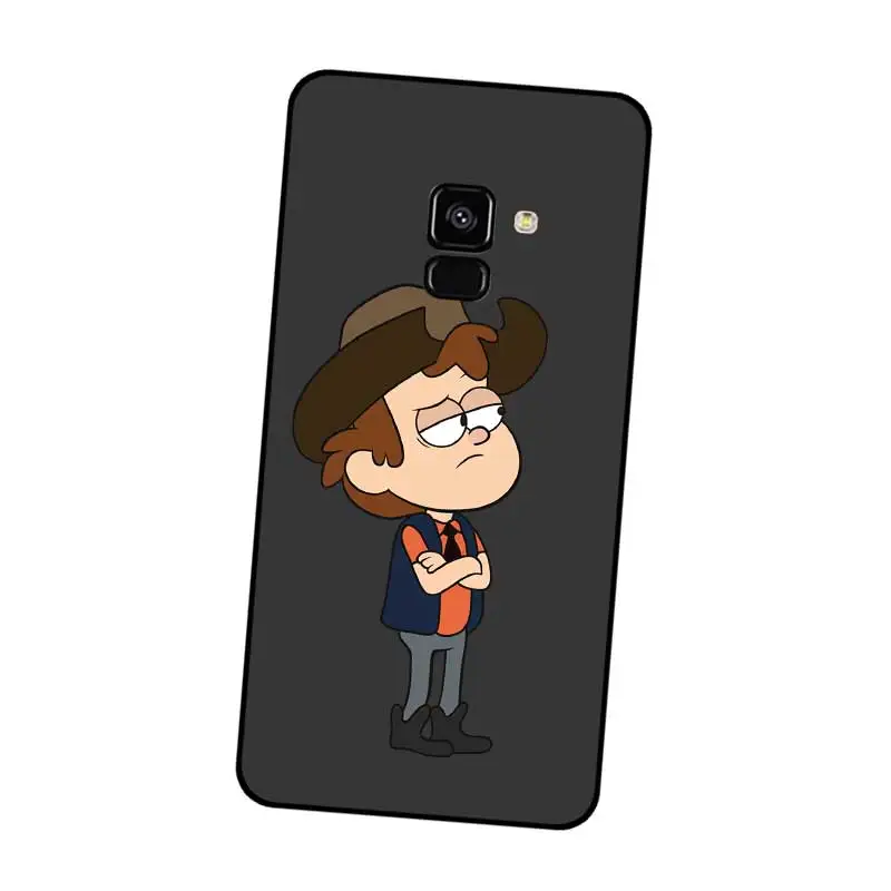 N328 Gravity Falls Cool Black Silicone Case Cover For Samsung Galaxy J2 J3 J4 J5 J6 J7 J8 Pro Plus Prime 2018 2017 |
