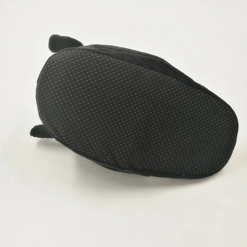 Emoji/классические плюшевые тапочки без лица для женщин унисекс зимняя хлопковая