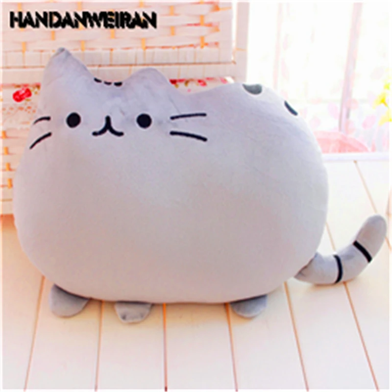 

1PCS 25cm Fat Cat Plush Toys Stuffed Animal Doll Animal Pillow Toy Cat For Kid Kawaii Cushion for kids' Gifts HANDAN WEIRAN