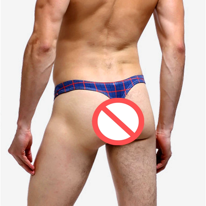 Нижнее белье мужское хлопковые трусы с принтом для геев|sexy mens underwear penis|men stringpouch