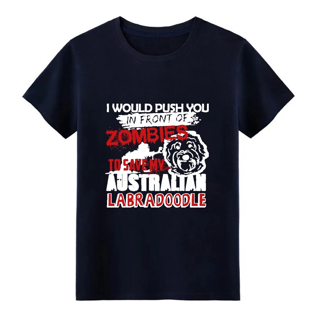 Мужская футболка с коротким рукавом и круглым воротником save my Australia labradodle крутая