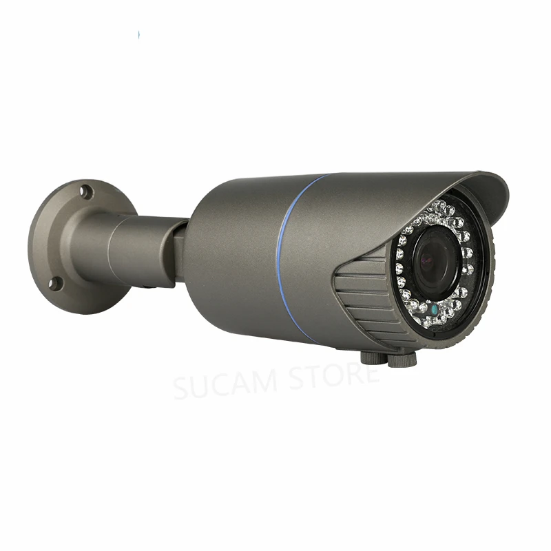 

IP-камера цилиндрическая, 5 МП, 2,8-12 мм, с варифокальным объективом, водонепроницаемая, IP66, с ручным зумом, сетевая, POE, с ночным видением