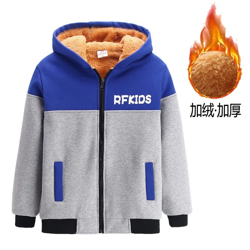 Boys coats &amp Jacket kids Zipper jackets thick Winter jacket high quality Boy Coat clothes boys sport |