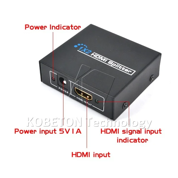 Отклонения в размерах на 1-2 совместимому с HDMI Разветвитель переключатель 5V 1A