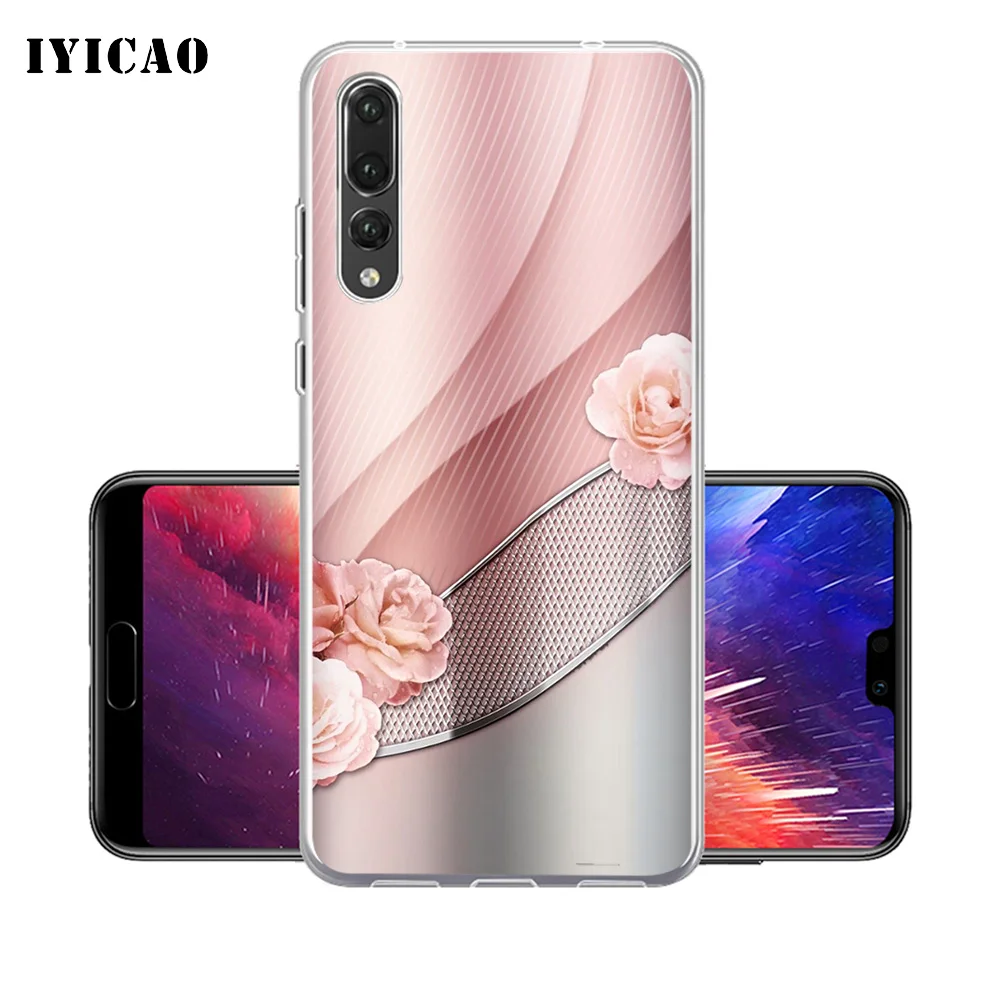 IYICAO художественный Мягкий силиконовый чехол для телефона Huawei P30 P20 Pro P10 P9 P8 Lite P Smart