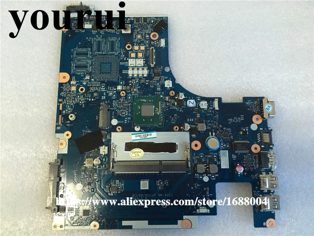 Абсолютно новый! ACLU9/ACLU0 NM-A311 для Lenovo G50 G50-30 материнская плата (с CPU N2840) Гарантия: 90