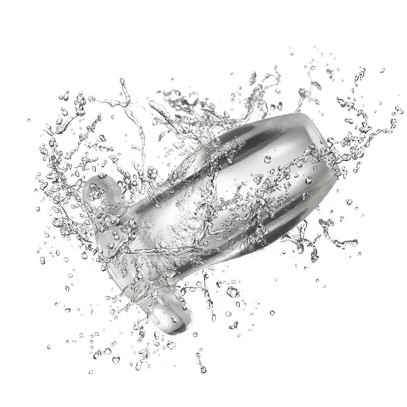 2 размера полые анальные пробки расширяющийся Вибратор Вагина анус Снуп