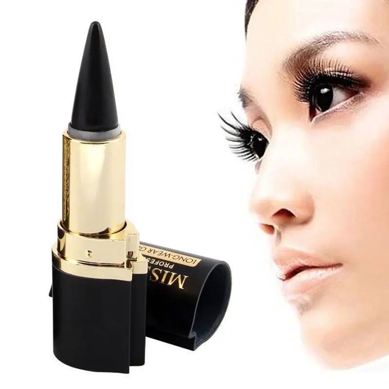 Black Eyeliner Stick Smooth Easywear Eyes Makeup Waterproof Long Lasting Women Beauty Eye Liner Pen |