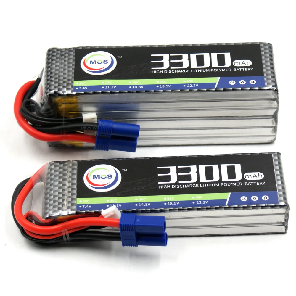 MOS 6S RC Lipo батарея 22,2 v 3300mAh 40C для RC самолета вертолета грузовика автомобиля AKKU