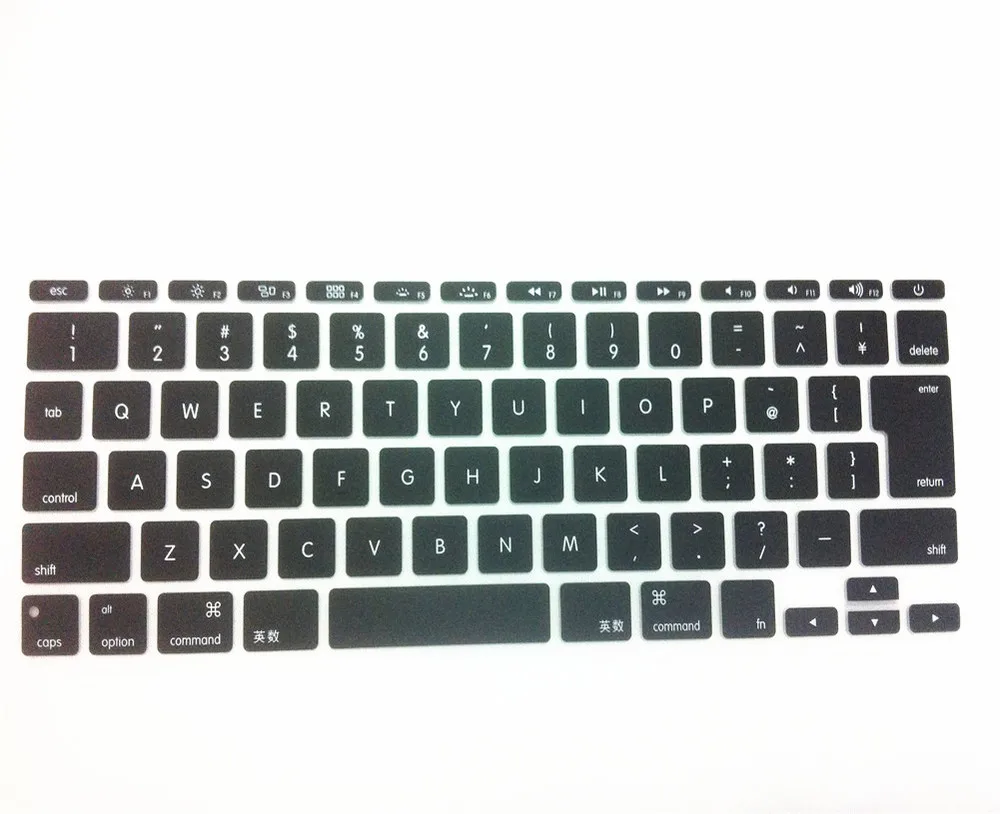 Японский/английский чехол для клавиатуры защитная пленка MacBook air 11 Unibody 6 дюймов