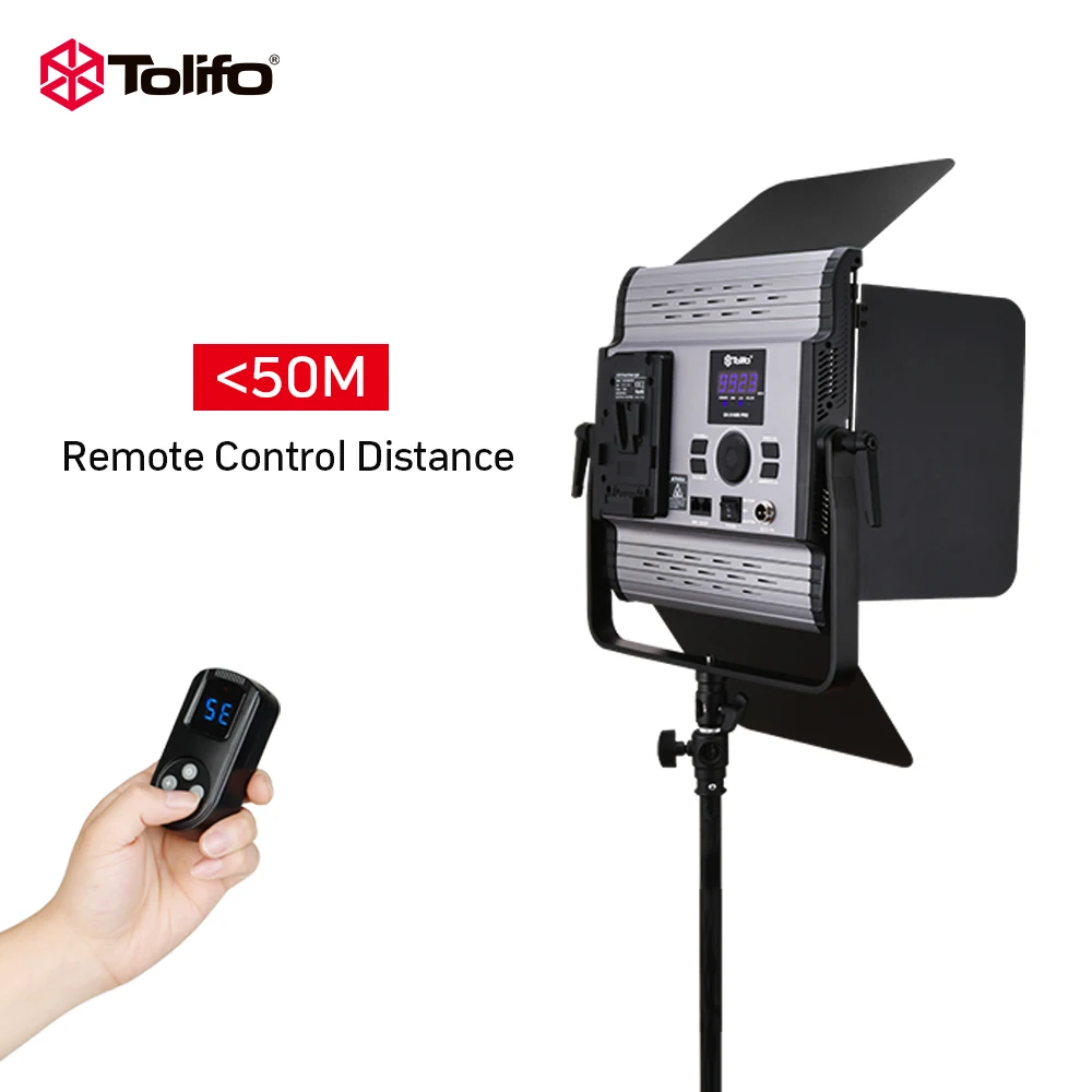 Tolifo GK S100B 100 Вт 900 шт. светодиодные лампы LED фото видео свет Двухцветный затемнения