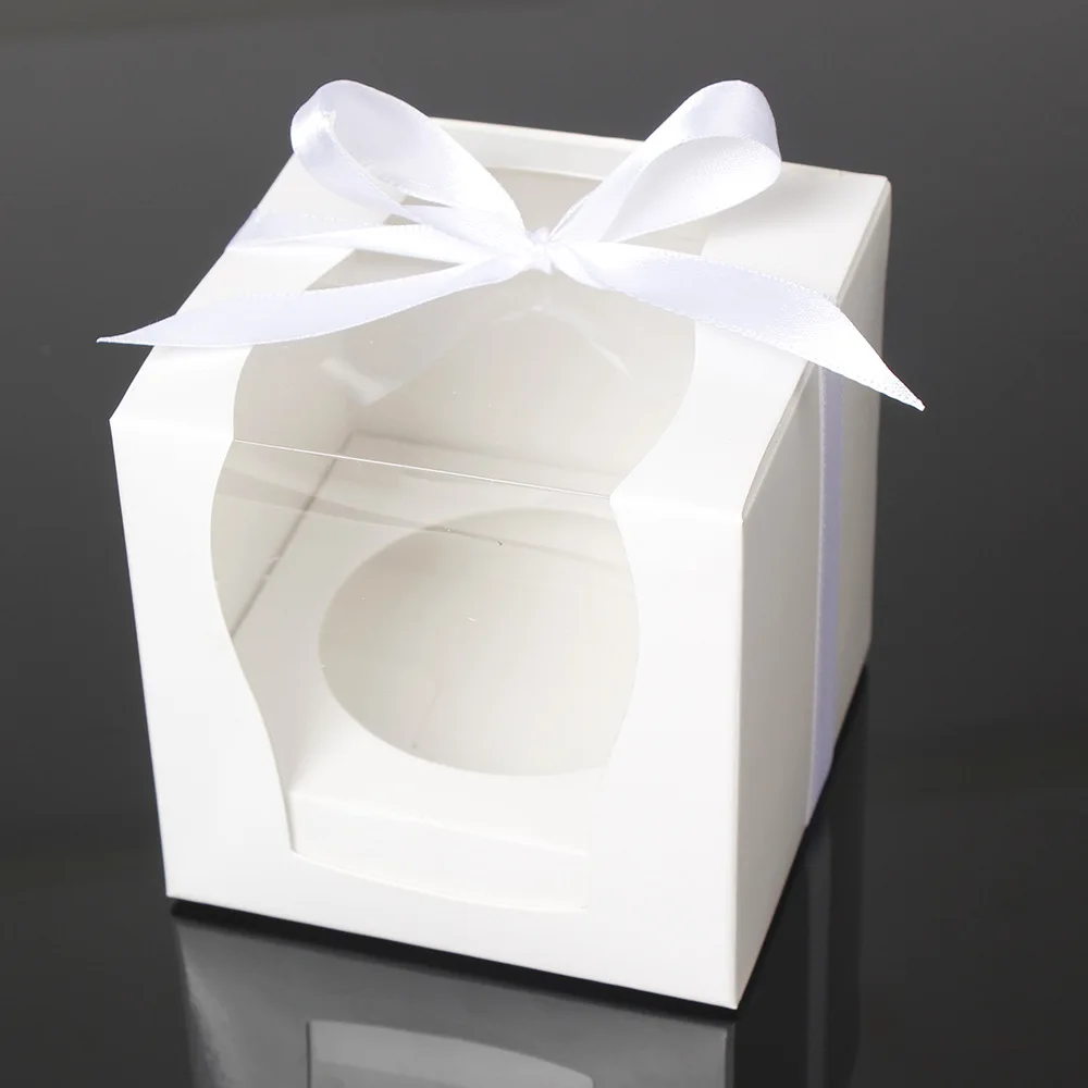 Коробка для кексов белая 12 шт.|container box|container cake |