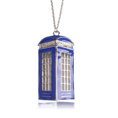 Оранжевый Doctor Who брелок Dr Who Blue Police Box брелок для женщин и мужчин автомобильный брелок ювелирный подарок - Цвет: Оранжевый