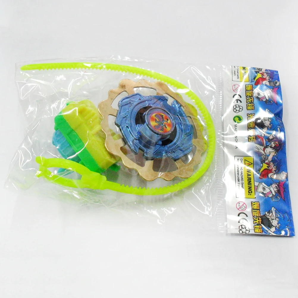 Kids Novelty Gift 3D Right Left Rotating Metal Plating Gyroscope Magic Gyro Toys Spinning Top Pull Rod Children Boy Girl | Игрушки и