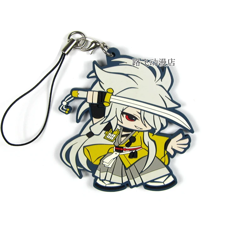 Touken Ranbu Online Mikazuki Munechika Yamanbagirikunihiro Akashi Kuniyuki аниме мобильный телефон Bag резиновый