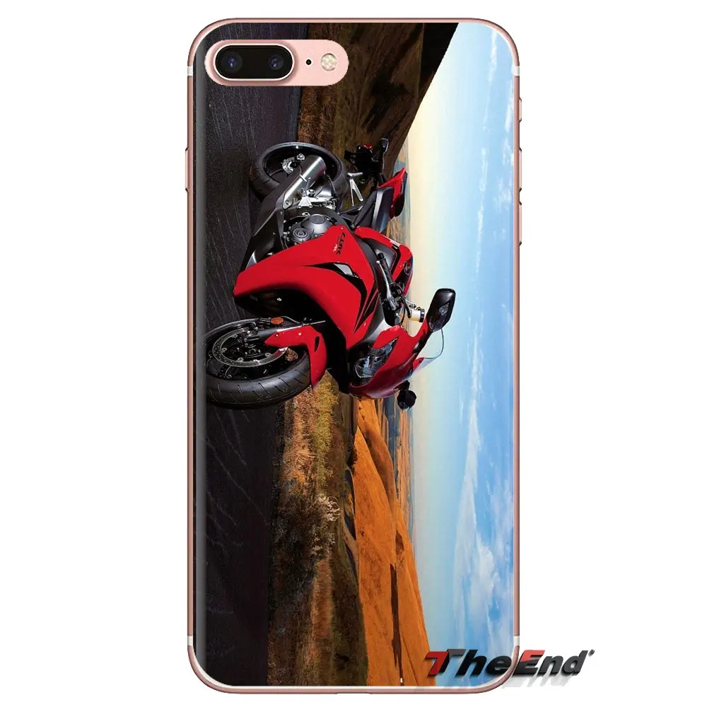 Для Samsung Galaxy S3 S4 S5 Mini S6 S7 Edge S8 S9 S10 Plus Note 3 4 5 8 9 Honda CBR1000rr велосипедные прозрачные