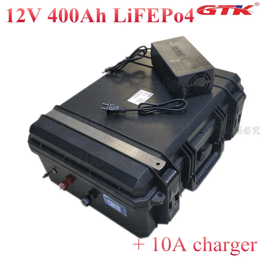 12 В 400 Ач lifepo4 350Ah литий-железо-фосфатный LFP soalr Аккумулятор для солнечной батареи
